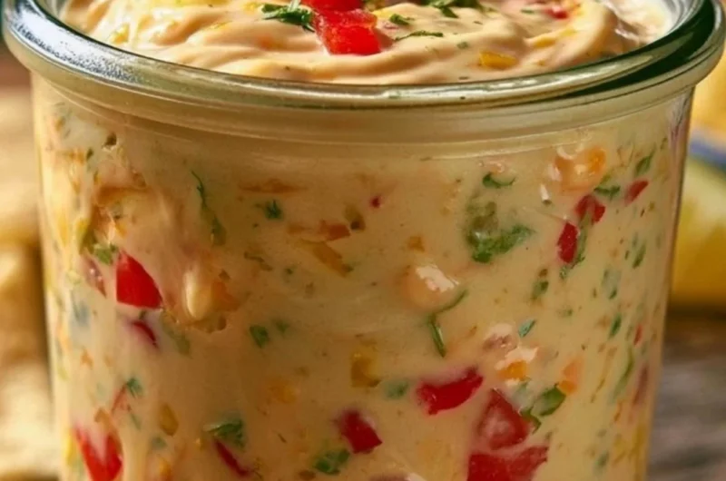 Delicious Rotel Ranch Dip served in a bowl with tortilla chips