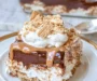 No Bake Peanut Butter Chocolate Lasagna