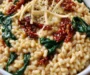 Sun-Dried Tomato and Spinach Risotto