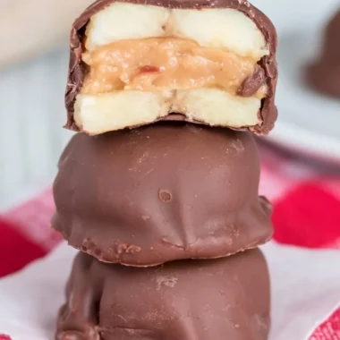Delicious Chunky Monkey Bites featuring bananas, chocolate, and nuts.